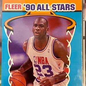 Michael Jordan—THE GOAT—‘90s all-stars card
